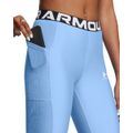 Dámske legíny HeatGear Rib Legging Blue - Under Armour, veľkosť XL, veľkosť oblečenia XL