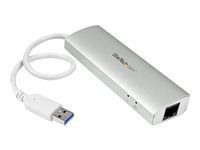 3-portový prenosný USB 3.0 Hub plus GbE - ST3300G3UA