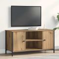 vidaXL TV skrinka 100 x 40 x 50 cm dub artisan Kompozitné drevo