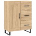 vidaXL Vysoká skrinka dub sonoma 69,5x34x180 cm spracované drevo