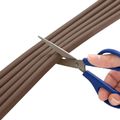 vidaXL Samolepiaca tesniaca páska na okno Hnedá 9 x 8 mm 50 m