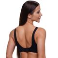 Bezšvová podprsenka Black - GymBeam, veľkosť XL