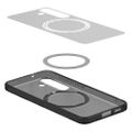 Puzdro Spigen Ultra Hybrid Mag MagSafe pre Samsung Galaxy S25 Frost Black
