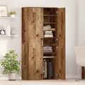 vidaXL Highboard 80 x 39 x 178 cm Kompozitné drevo Staré drevo