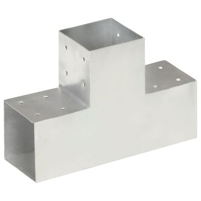 vidaXL Trámová spojka v tvare T 101x101 mm pozinkovaný kov