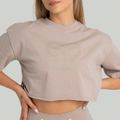 Dámske tričko CropTop Taupe - STRIX