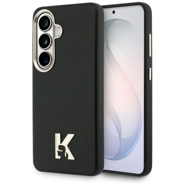 Karl Lagerfeld puzdro K Metal Logo MagSafe pre Samsung Galaxy S26 čierne