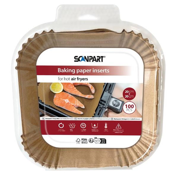 ScanPart Papier na pečenie 20x20cm 100ks SCA2910070005