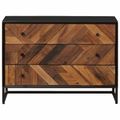 vidaXL Zásuvkový kabinet so zásuvkou 75 x 30 x 54 cm