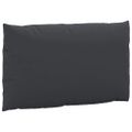 vidaXL Podložky na paletový nábytok 3 ks, čierne, oxfordská látka