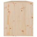 vidaXL Nástenné skrinky 2 ks 60x30x35 cm masívne borovicové drevo