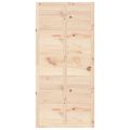vidaXL Dvere do stodoly 100x1,8x214 cm masívna borovica