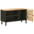 vidaXL Úložné skrine Prírodná 80 x 33 x 46 cm Masívne mango drevo