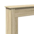 vidaXL Obloženie krbu dub sonoma 75x20x87,5 cm kompozitné drevo