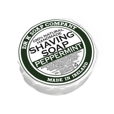 Mydlo na holenie DR K SOAP COMPANY Shaving soap Peppermint 70 g