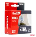 Halogénové žiarovky HB3 12V 60W LumiTec NEXT GENERATION +135% DUO AMiO-04406