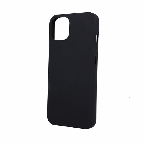 Matné TPU puzdro pre iPhone 13 6,1" čierna