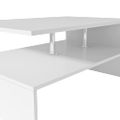 vidaXL Konferenčný stolík, kompozitné drevo 90x59x42 cm, biely