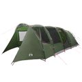 vidaXL Tunelový stan 675 x 392 x 210 cm Zelená