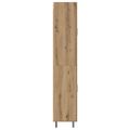 vidaXL Highboard 2 ks Remeselný dub 69,5 x 34 x 180 cm