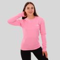 Dámska mikina Basic Jumper Baby Pink - GymBeam, veľkosť S, veľkosť oblečenia S