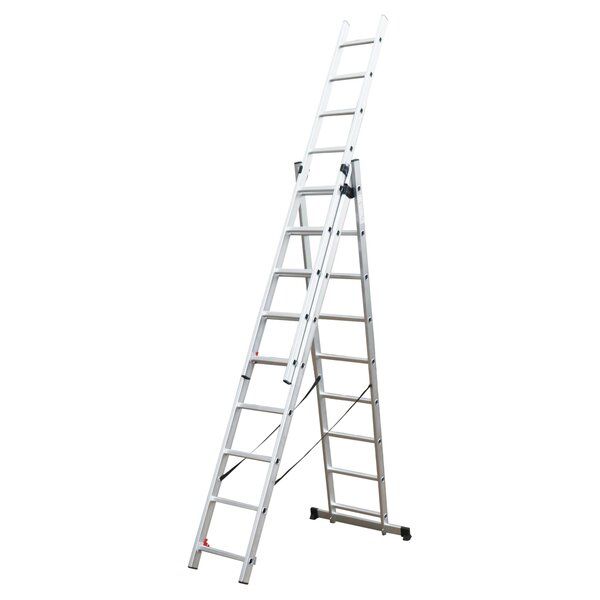 FZZ 4309 Trojdielny rebrík 3x9 FIELDMANN