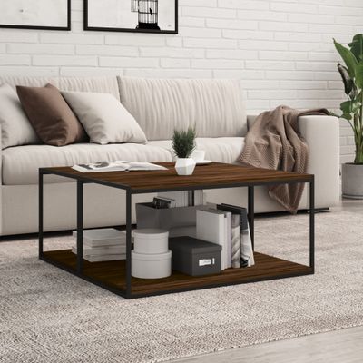 vidaXL Nástenné police 4 ks hnedý dub 80x40x1,5 cm kompozitné drevo