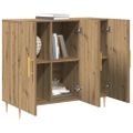 vidaXL Servírovacia skriňa Remeselný dub 90 x 34 x 80 cm
