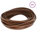 vidaXL Kožený remienok 1 Hnedá 1000 x 0,6 cm Koža