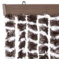 vidaXL Záves proti hmyzu hnedý a biely 56x200 cm ženilka