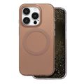 Puzdro Tecto Shield Mistiq Mag pre iPhone 15 Pro 6,1" hnedé