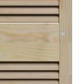 vidaXL Skříňové dvere s dverami 2 ks Prírodná 201 x 2,1 x 39,5 cm