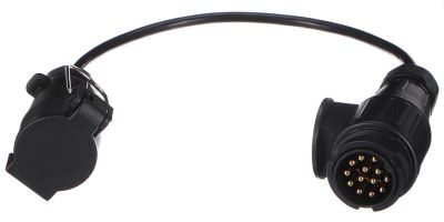Káblová redukcia zásuvky tažného zariadenia TRAILER CABLE 2, 13-7pin, 50 cm SIXTOL