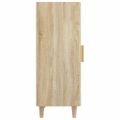 vidaXL Komoda dub sonoma 34,5x34x90 cm spracované drevo