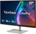 ViewSonic VP2766-2K 27" QHD 3 sides Frameless SuperClear IPS Monitor  s 100% sRGB, 90W USB-C, ergonomický stojan, černý Monitor, 27" IPS, QHD 2560×1440, 120Hz, 100% sRGB, Delta E<2, USB-C 90W, Pantone validace, ergonomický stojan