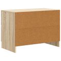 vidaXL Nočný stolík Dub sonoma 62 x 34,5 x 44,5 cm Kompozitné drevo