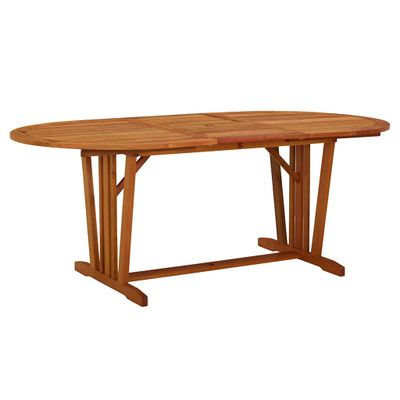 vidaXL Záhradný stôl 200x100x75 cm masívne eukalyptové drevo