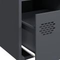 vidaXL Komoda antracitová 68x39x73,5 cm oceľ valcovaná za studena