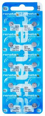 Renata 321 gombíková batéria 1,55V 6,8x1,65mm 10ks 4054