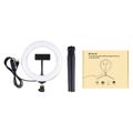 Statívový držiak Puluz s 20 cm LED krúžkom Vlogging PKT3073B