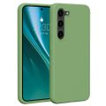 Puzdro Etteri Silicone pre Samsung Galaxy S23 svetlozelená