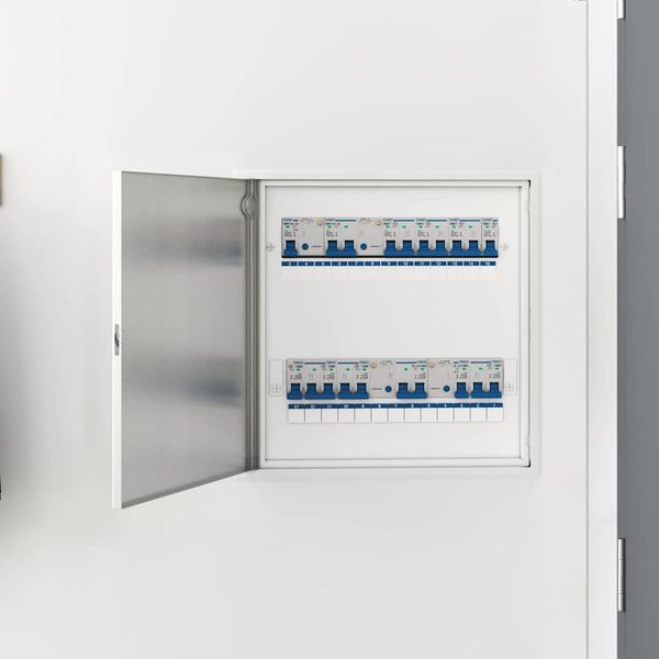 vidaXL Access Panel Biela 53 x 53 x 3 cm Oceľ