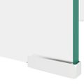 vidaXL TV stojan/stojan pod monitor z priehľadného skla, 70x30x13 cm