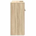 vidaXL Recepčný stôl dub sonoma 180x50x103,5 cm kompozitné drevo