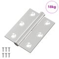 vidaXL Pánt 720 ks Strieborná 50 x 38 x 1,3 mm Oceľ