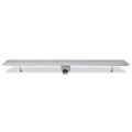 vidaXL Rovný sprchový odtok 2 ks s bublinkami 1030x140 mm nehrdzavejúca oceľ