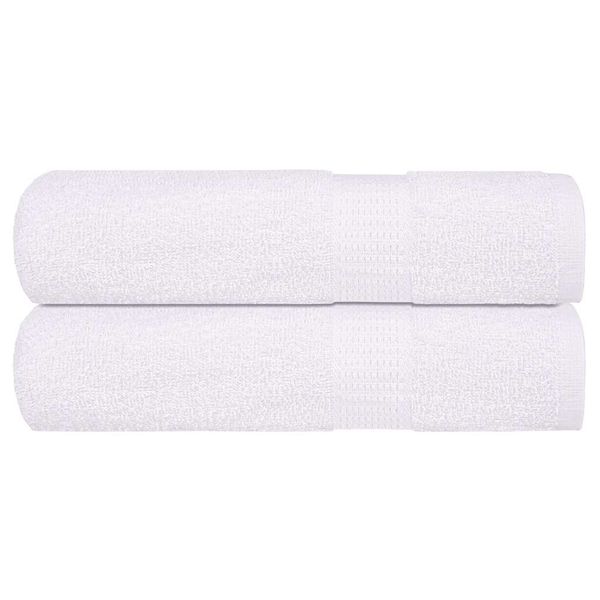 vidaXL Utierky na ruky FROGN 2 ks biele 50x100 cm 360 g/m²