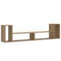 vidaXL TV skrinka 100 x 30 x 50 cm Dub artisan Kompozitné drevo
