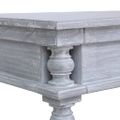 vidaXL Stôl 120x50x78 cm masívne mahagónové drevo