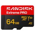 SanDisk Extreme PRO SDXC 64GB 200MB/s V30 + ada